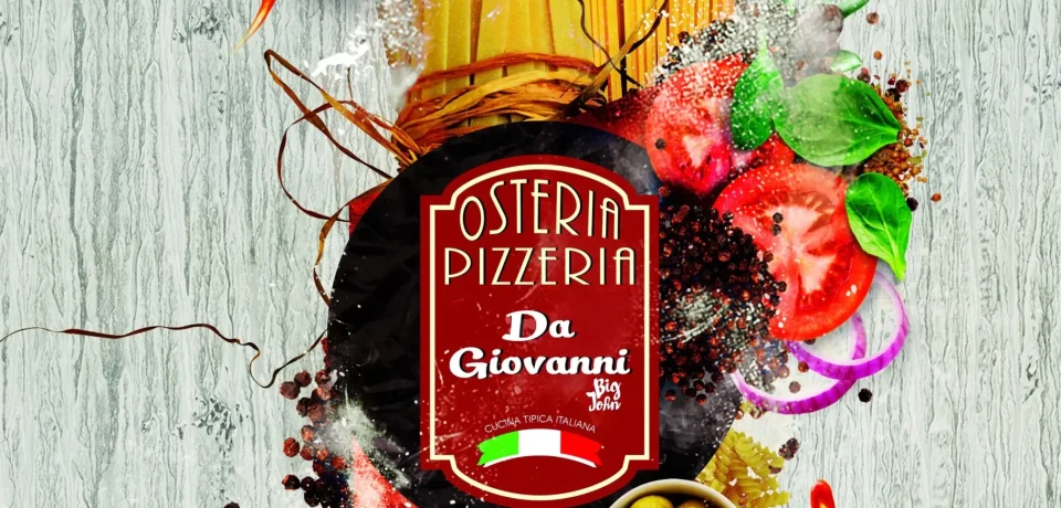 Menu design Italian Restaurant