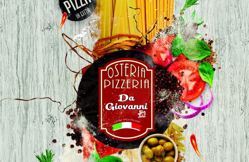 Menu design Italian Restaurant